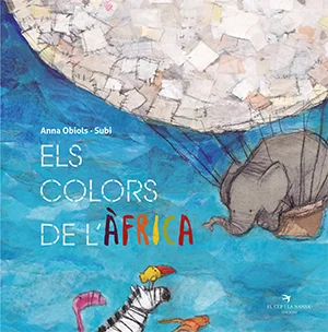 L'Àfrica, la més petita d'una família d'elefants feia dies que estava trista. El seu amic, l'ocell de la selva, li va proposar construir un globus...