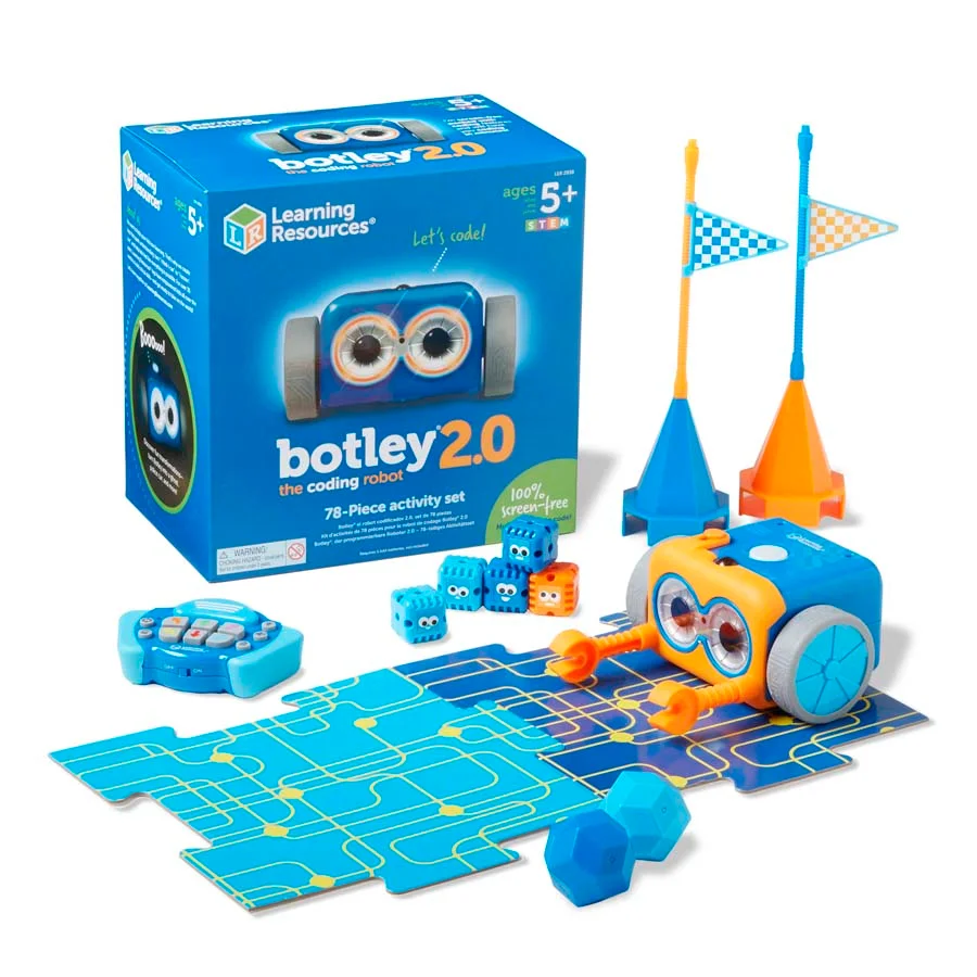 <p><strong>Robot Botley 2.0 i set d'activitats</strong></p><p>Robot educatiu programable per introduir els alumnes al pensament computacional i al...