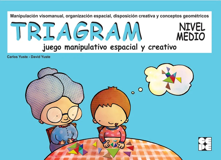 El TRIAGRAM nos recordará inmediatamente al juego chino TANGRAM, puesto que se asemeja mucho a él. Se diferencia en que todas las piezas, diez, so...
