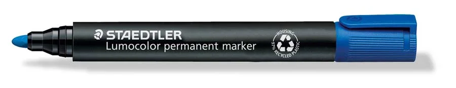 Retolador permanent Staedtler Lumocolor 352 blau