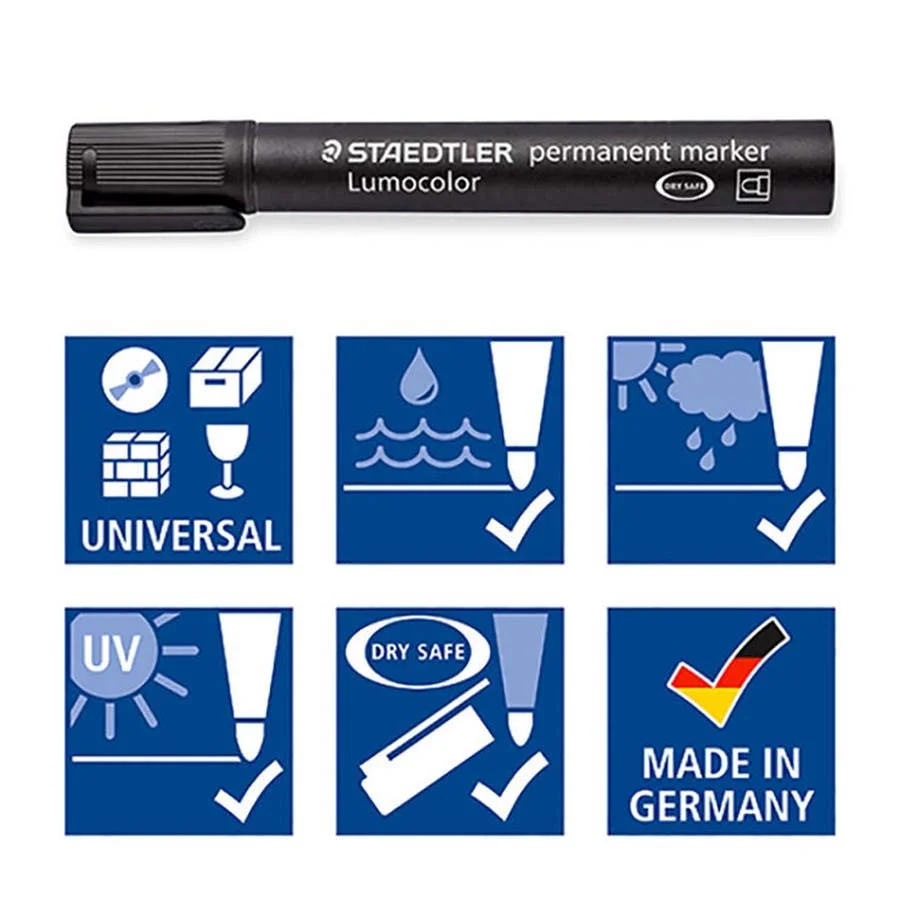 Retolador permanent Staedtler Lumocolor 352 blau