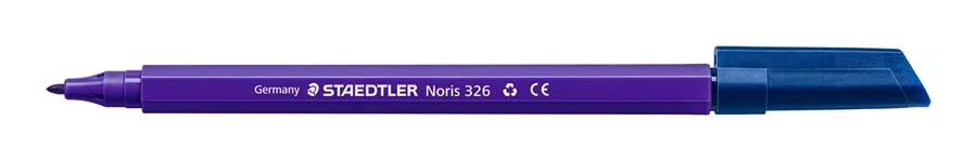 Retoladors Staedtler Noris 326 lila 10u