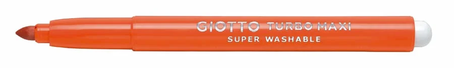 Retolador Giotto Turbo Maxi taronja 12u