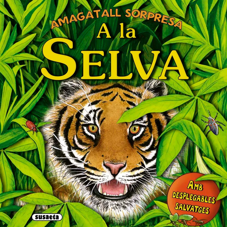 ¿Eres capaz de adivinar quién se esconde en la selva? Presta atención a las pistas, mira a través de los agujeros que encontrarás en las páginas d...