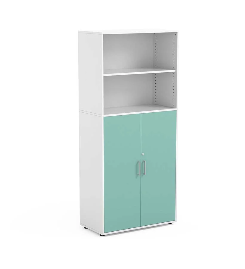 Armari 2 espais superiors i 2 portes verd mint Armari 2 espais superiors i 2 portes verd mint