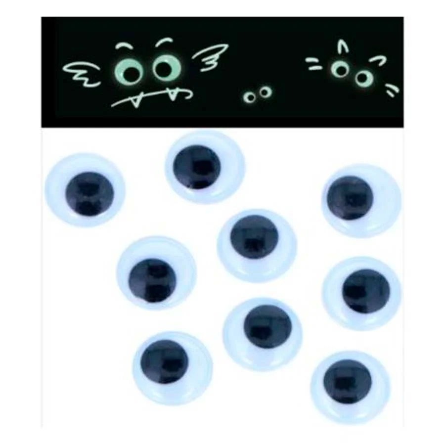 Ulls mòbils adhesius fluorescents Innspiro 40u