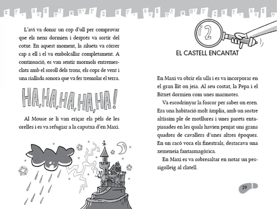 El cas del castell encantat (Els BuscaPistes 1)