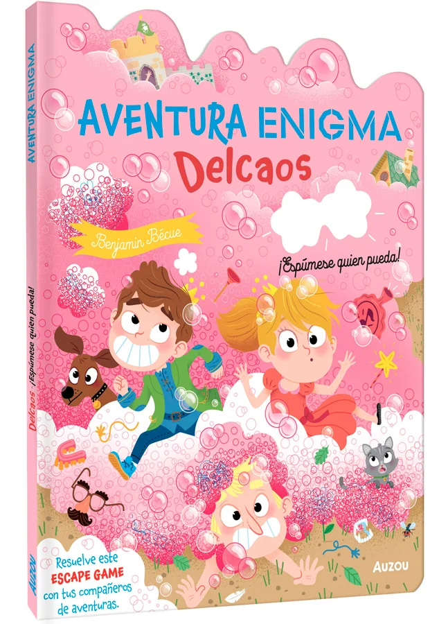 ¡Únete a la investigación junto a la Princesa Delbarullo y al Príncipe Delcaos! ¡Atención, una ola de espuma ha recubierto todo el Reino! ¿Cómo en...