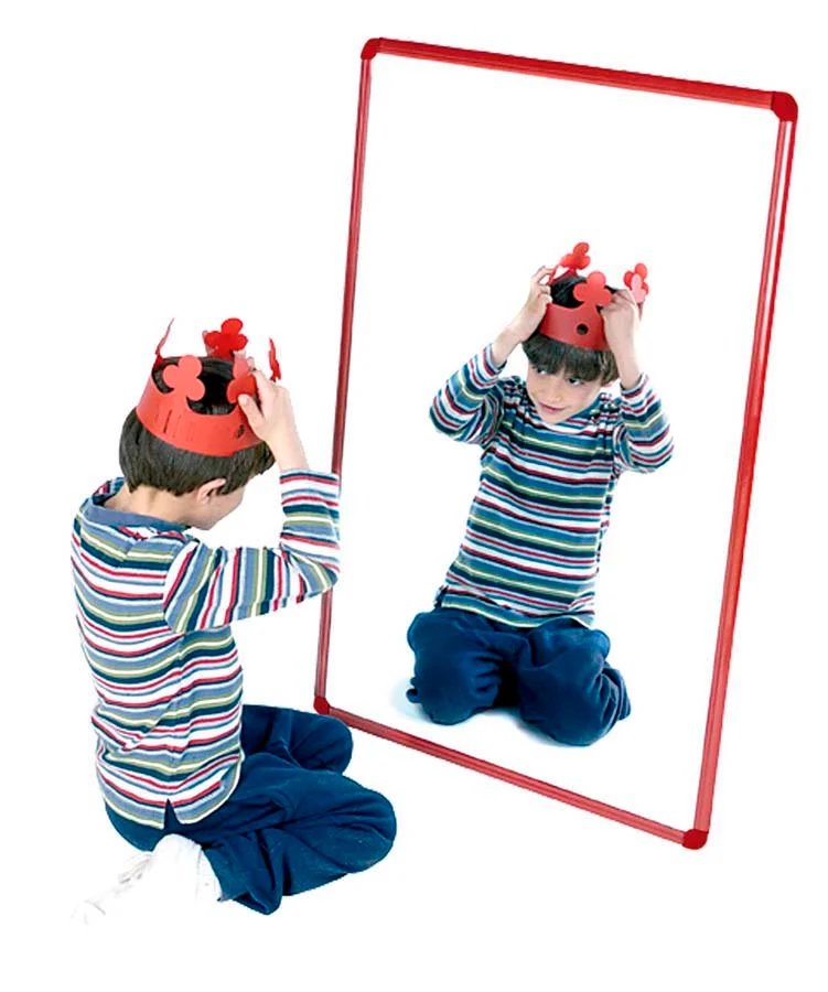Mirall infantil 120x50cm verd Mirall infantil 120x50cm verd