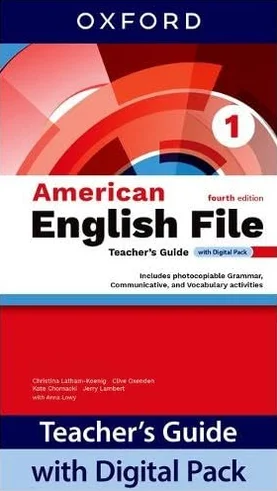American English File 4th Edition 1. Teacher's Book Pack