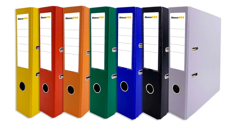 Arxivador palanca Abacus A4 llom ample vermell Arxivador palanca Abacus A4 llom ample vermell