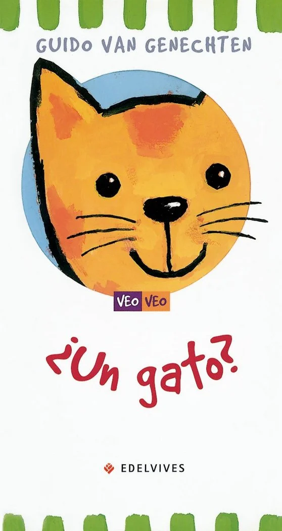 Libros que permiten al niño jugar a Veo, veo. Al desplegar la cartulina, el animal de la cubierta se va trasformando en otros cuatro muy distintos...