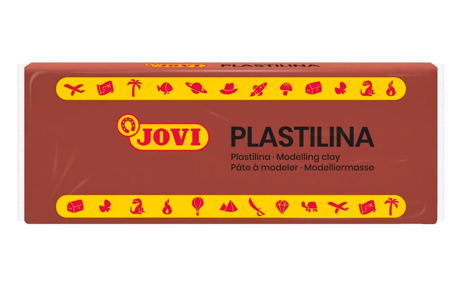 Plastilina Jovi 150g marró Plastilina Jovi 150g marró