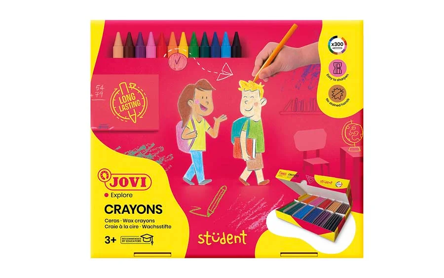 Ceres plàstiques Jovi Plasticolor 300u Pack escolar