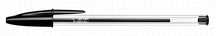 Bolígrafs Bic Cristal negre 90+10u
