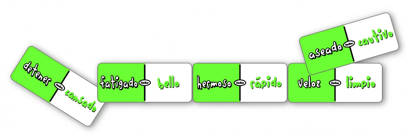 Dòmino sinònims