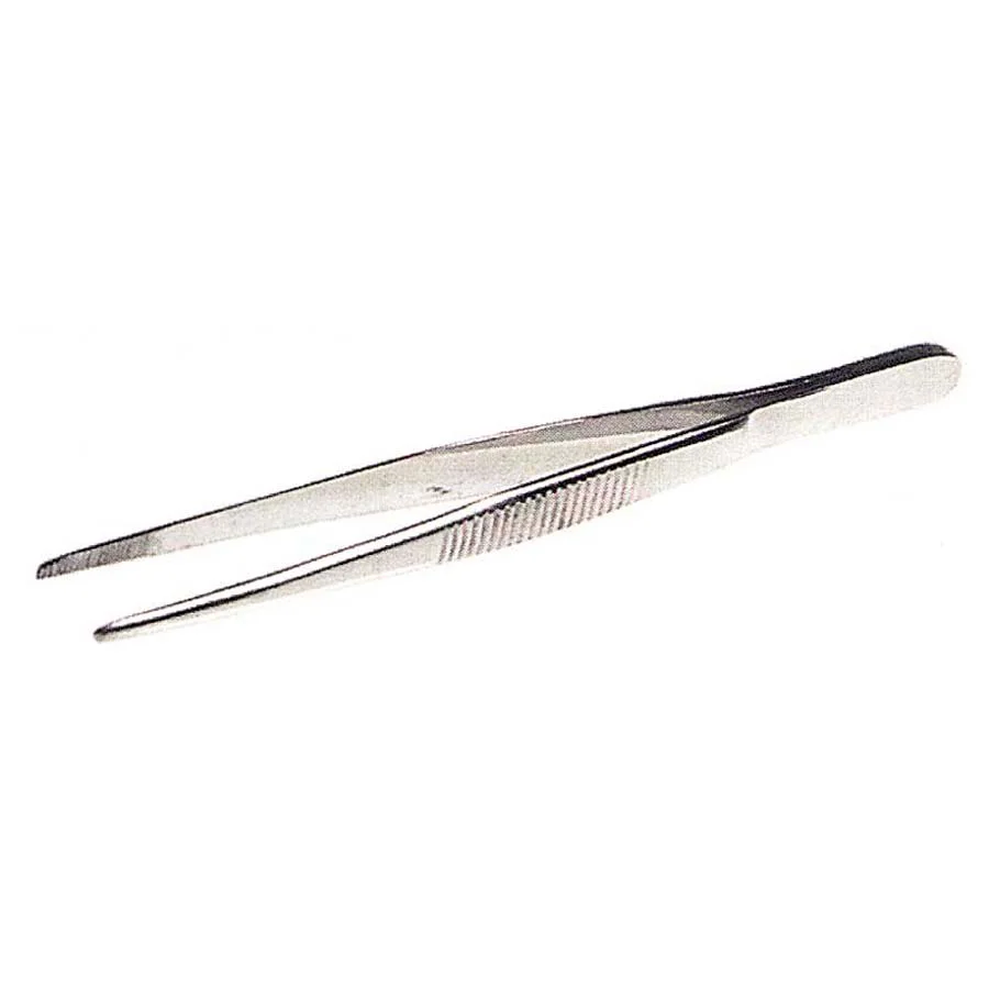 Pinces de laboratori 120mm d’acer inoxidable