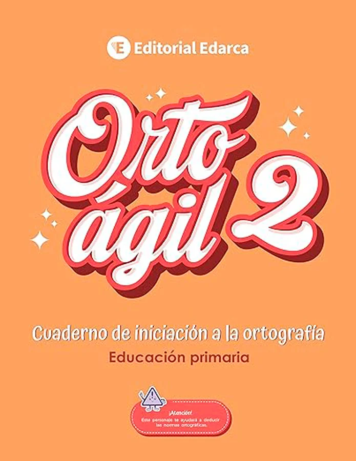 Orto ágil 2 – Cuaderno de ortografía 2º de primaria. Letra imprenta.Este cuaderno de ortografía (ortoágil) pertenece a la colección de seis cuader...
