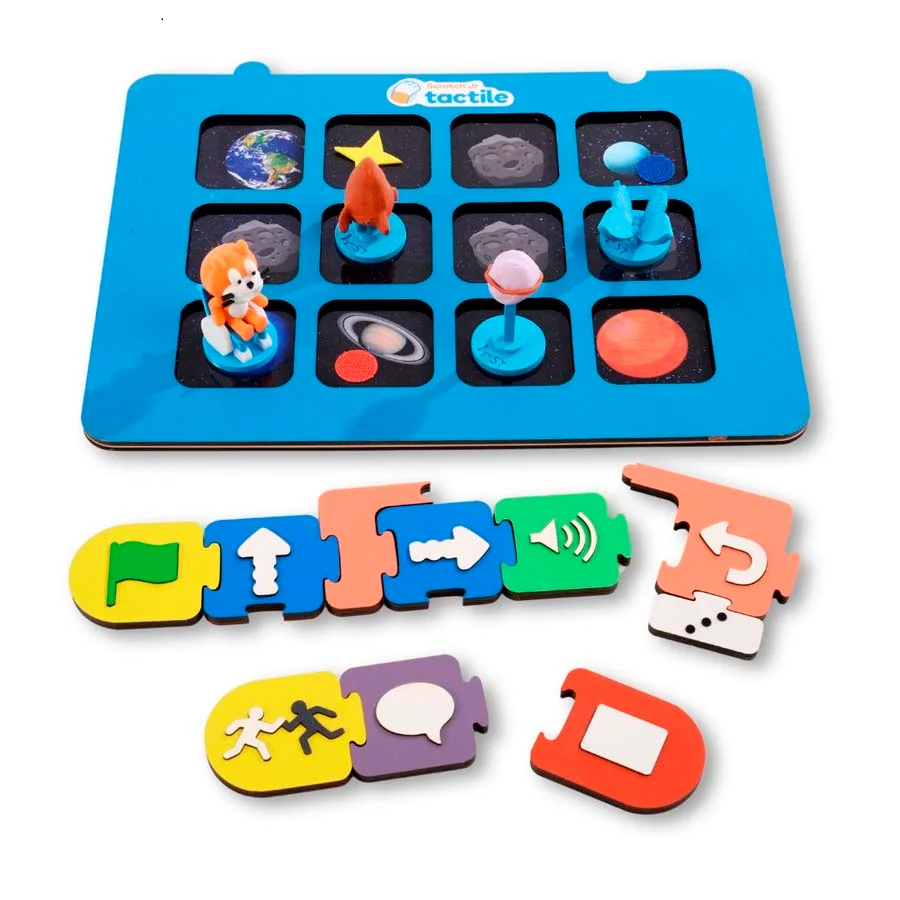 <p><strong>Tactile Jr Original</strong></p><p>Tactile Jr es un recurso educativo tangible para el desarrollo del pensamiento computacional sin pan...