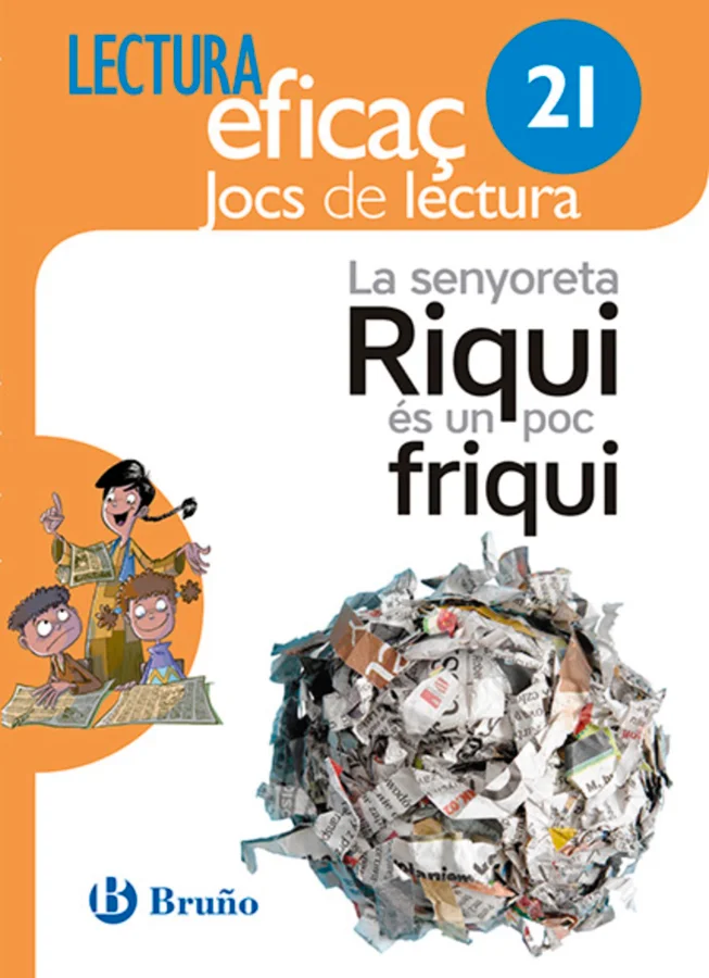 Aquest Joc de Lectura es un material de treball basat en activitats que s'han de realitzar després de la lectura del llibre <i>La Senyoreta Riqui ...