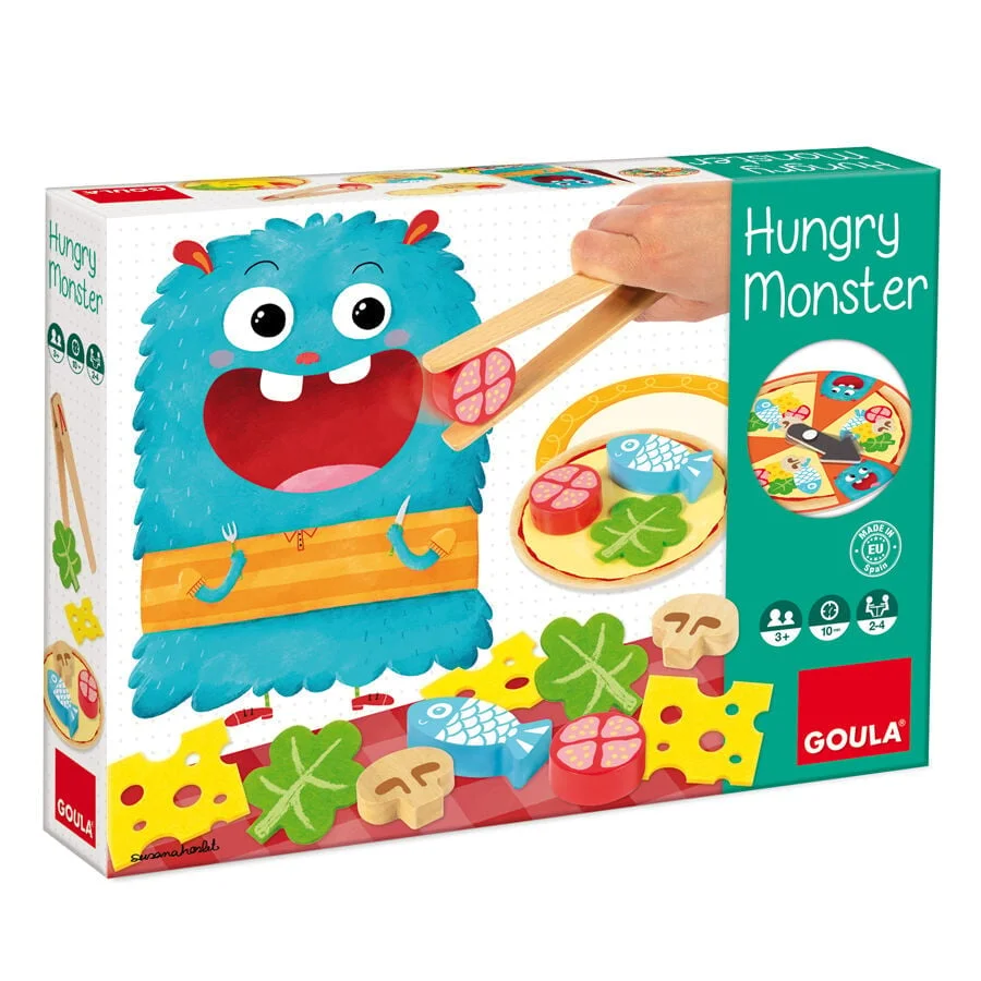 <strong>Hungry Monster</strong> és un joc motriu on els jugadors han de ser ràpids per alimentar el monstre. Fent servir unes pinces, han d'agafar...