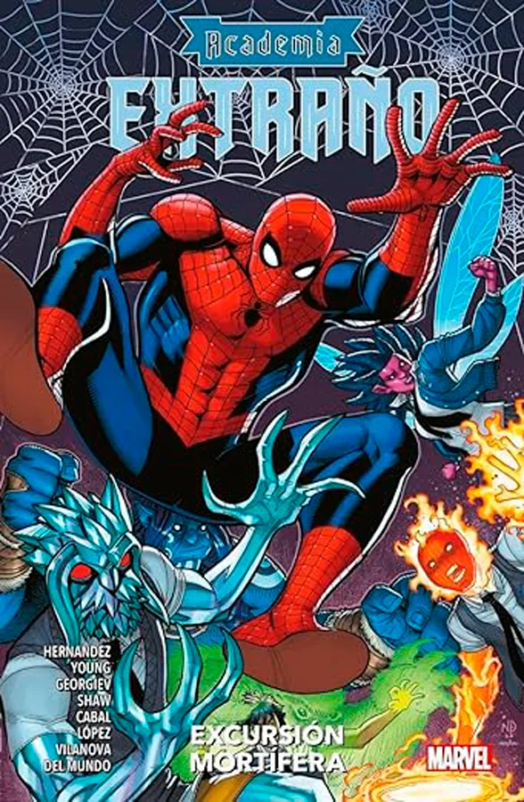 La Academia Extraño emprende una excursión a Nueva York para luchar contra la Academia Brooklyn Visions, a la que asiste Miles Morales, en una com...