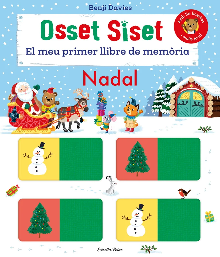 A l'Osset Siset li encanta Nadal! En aquest llibre es trasllada al pol Nord per ajudar el Pare Noel a repartir els regals.<br><br> En aquest llibr...