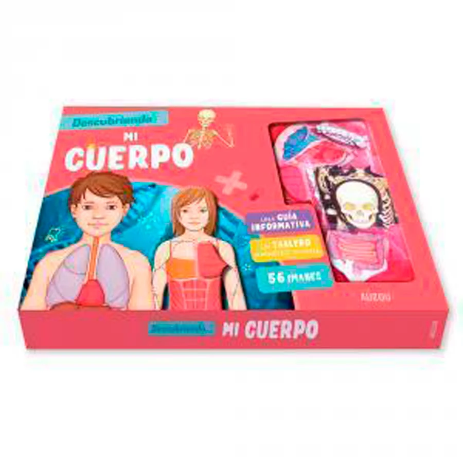 Este estuche de cartón guarda en su interior todo lo necesario para descubrir cómo funciona nuestro cuerpo de forma original y divertida: 64 págin...
