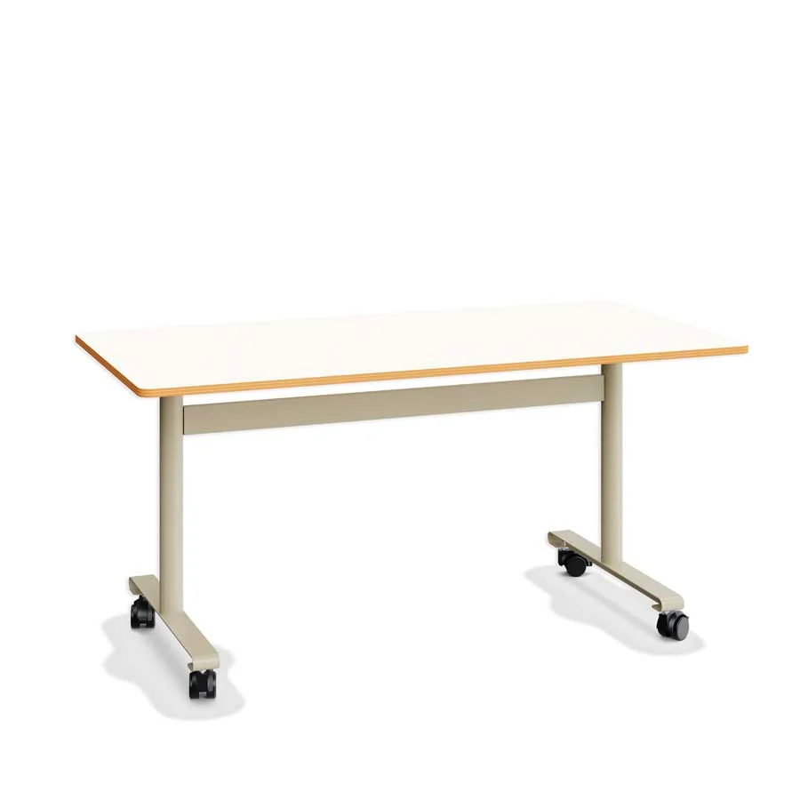 Taula Alufloop abatible blanc T5/6 160x80x74cm Taula Alufloop abatible blanc T5/6 160x80x74cm
