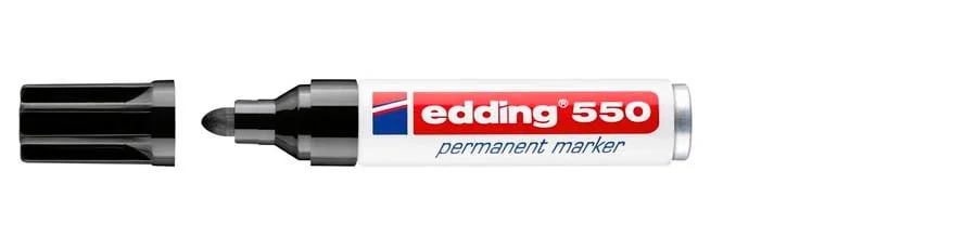 Retolador Edding 550 negre Retolador Edding 550 negre