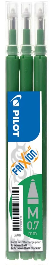 Recanvi Bolígraf Pilot Frixion verd 3u