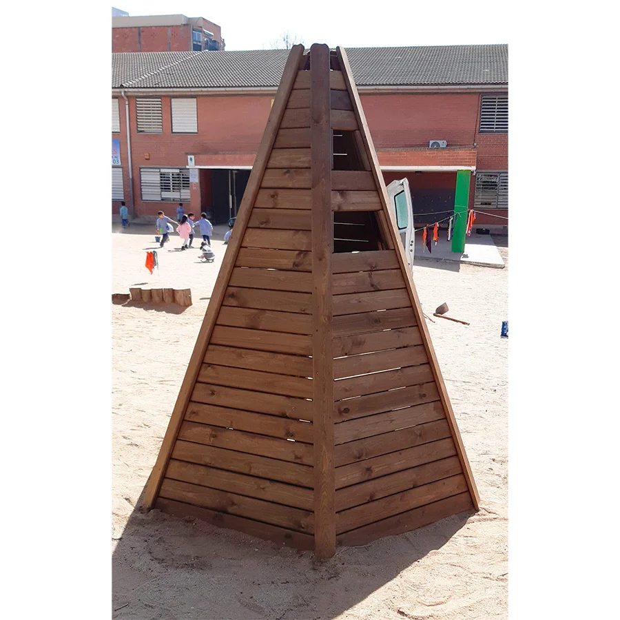 Cabana Tipi hexagonal gran Ø2x2,4m Cabana Tipi hexagonal gran Ø2x2,4m