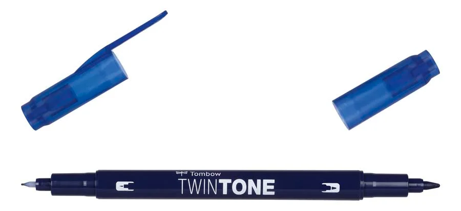 Retolador Tombow Twintone navy Retolador Tombow Twintone navy