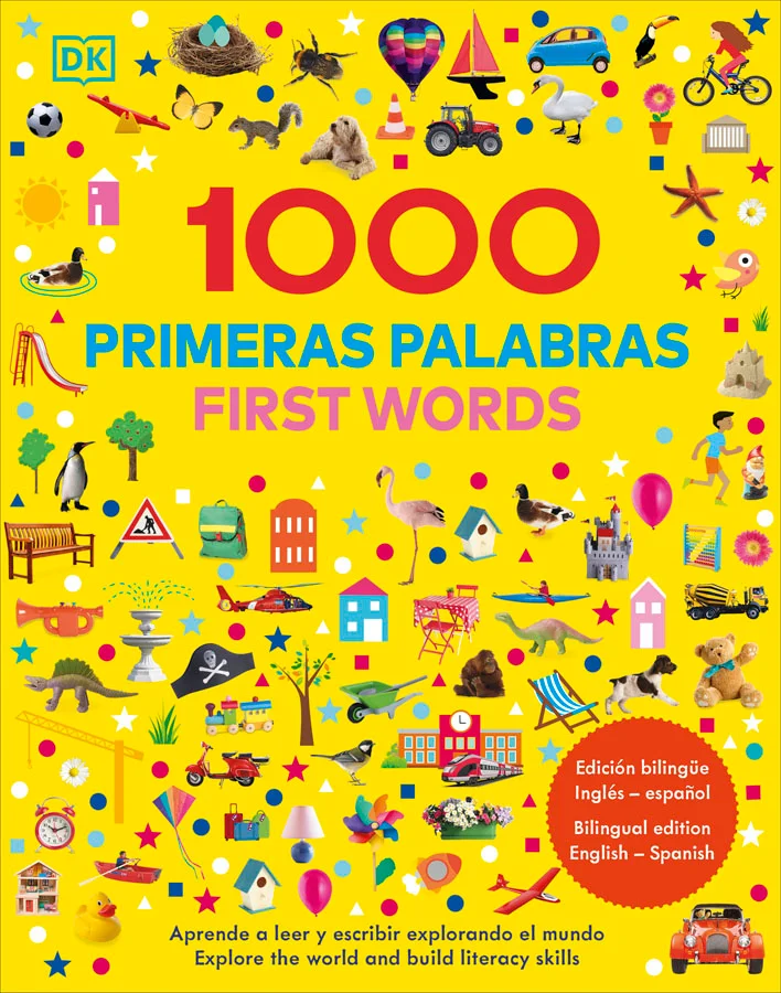 <B>Un precioso libro ilustrado que enseña de forma divertida las primeras palabras en inglés</B><br><br> Este <B>entretenido y educativo libro</B>...