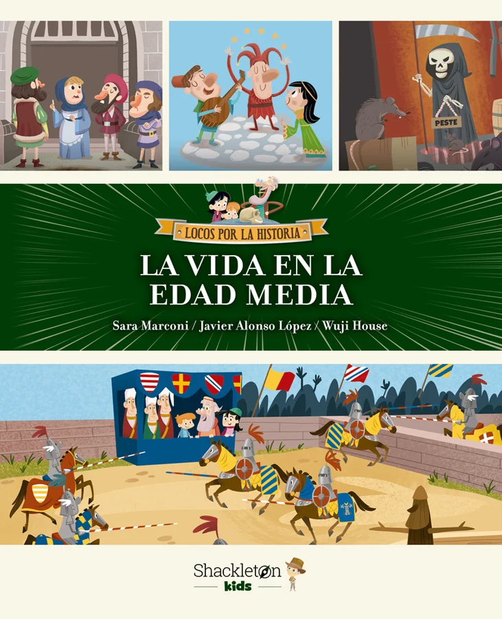 Descubre la manera más entretenida de conocer la historia con los libros de la colección <b>LOCOS POR LA HISTORIA</b>. Únete a Carmen y Marco, y d...