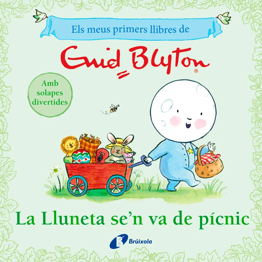 La Lluneta vol fer un pícnic per a tots els seus amics. Vols donar-li un cop de mà?<br><br>Un llibre amb solapes divertides que apropa el món d'En...