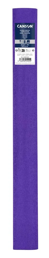 Rotlle Paper Crespó (Pinotxo) Canson 50x250cm violeta