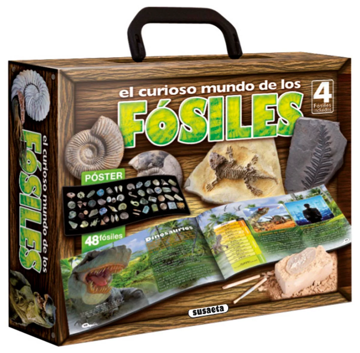 Adéntrate con esta caja en el fascinante mundo de los fósiles y la paleontología. Te proponemos un viaje apasionante para descubrir cómo era la vi...