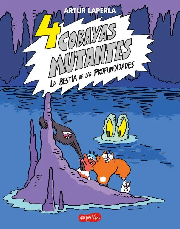 4 cobayas mutantes La bestia de las profundidades 4 cobayas mutantes La bestia de las profundidades