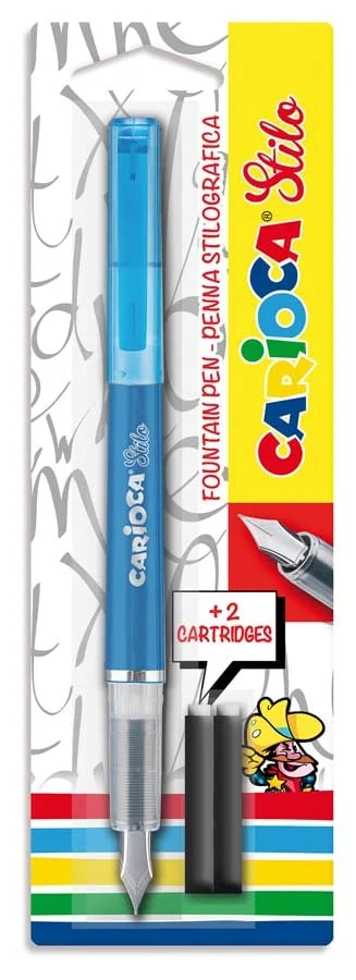 <p><li>Ploma estilogràfica & Bolígraf roller<li>Cartutxos estàndard de tinta blava inclosos<li>Escriptura suau i precisa</p>