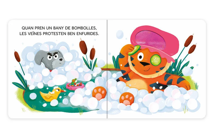 Als nens petits encantarà conèixer els protagonistes d'aquests divertits contes de cartoné per tocar i sentir, ple de textures i humor. Aquesta co...