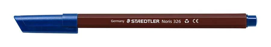 Retoladors Staedtler Noris 326 marró 10u