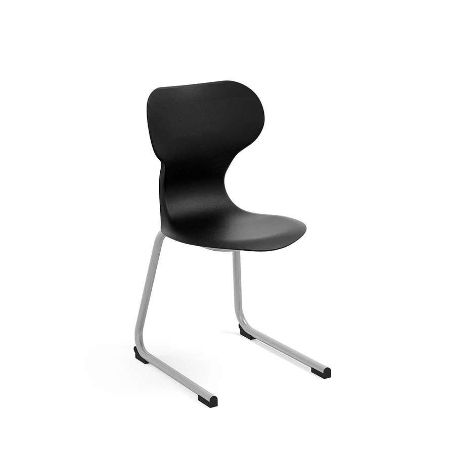 Cadira Mia Cantilever T6 negre Cadira Mia Cantilever T6 negre