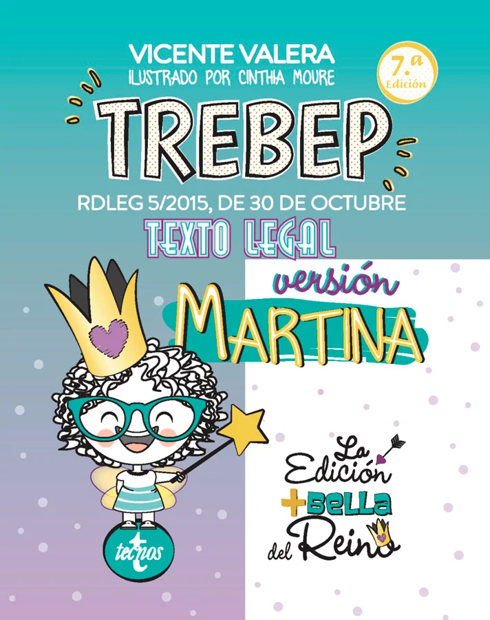 En esta obra, Vicente, junto a la diseñadora gráfica Cinthia Moure, ofrece una versión fácil estudio sobre el Texto Refundido de la Ley del Estatu...