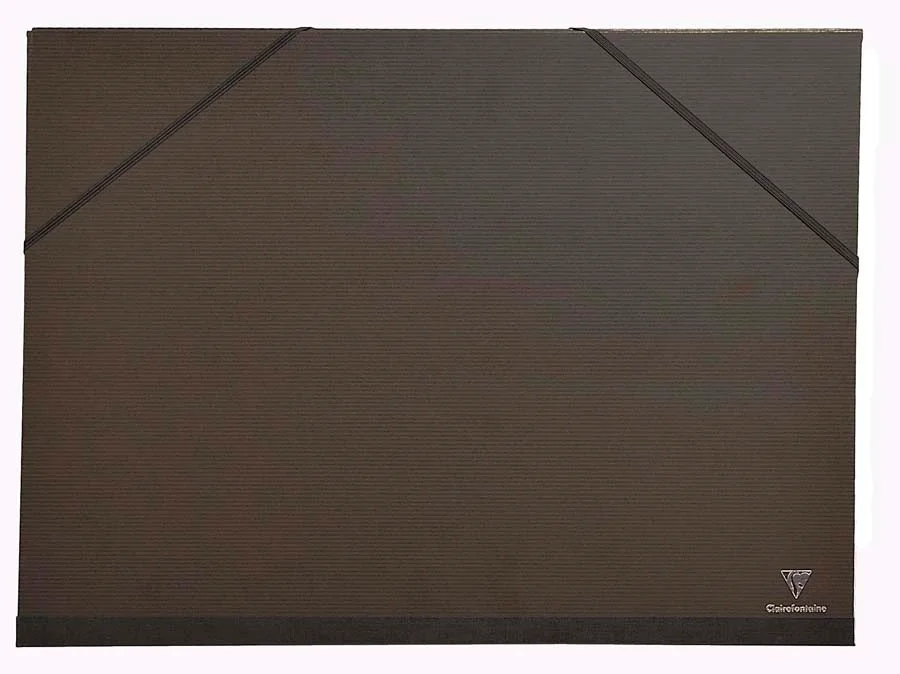 <p><b>Carpeta de Dibuix amb gomes 52x37 cm Clairefontaine negre</b><br><br>Aquesta carpeta de dibuix de la prestigiosa marca Clairefontaine és l'a...