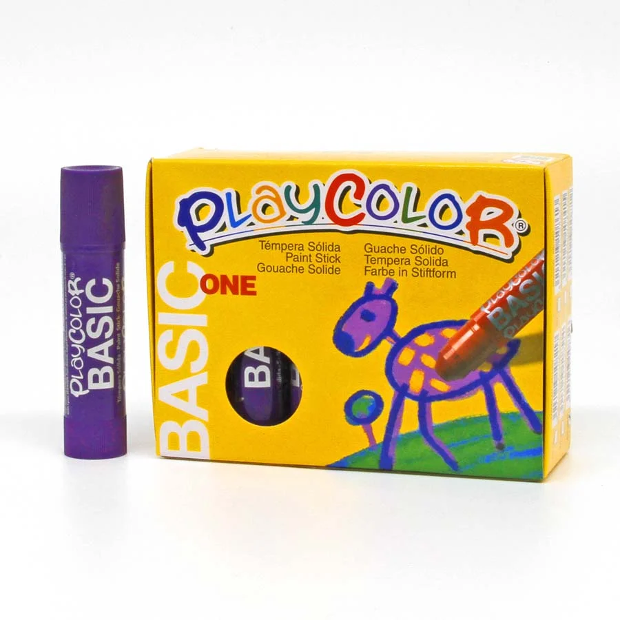 Témpera sòlida Playcolor Monocolor 10g lila 12u
