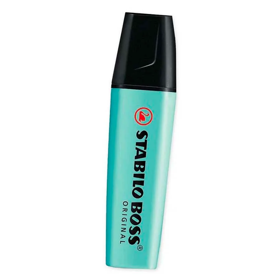 Marcador fluorescent Stabilo Boss pastel turquesa Marcador fluorescent Stabilo Boss pastel turquesa