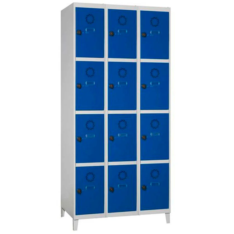 <p><b>Armariet metàl·lic modular</b> de 30 cm d'ample de fàcil muntatge.<br><li>Fabricat amb xapa d'acer laminat en fred.</li><li>Part posterior i...