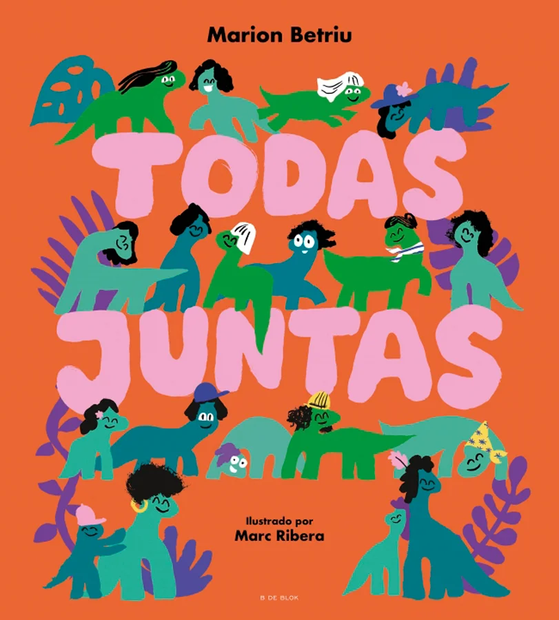 <B>Un álbum ilustrado para celebrar la alegría de <U>crecer en comunidad</U>.</B><br><br> <B>Virginia es una dinosauria</B> y se echaría una buena...