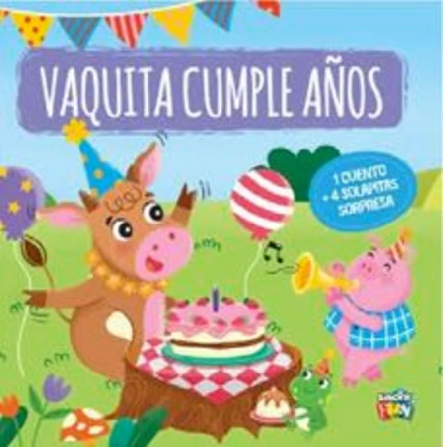 Con VAQUITA CUMPLE AÑOS, la colección Historias escondidas se enriquece con un relato inspirador que captura la esencia de la infancia y la import...